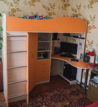 Лот: 4936053. Фото: 1. Cпальный уголок для подростка. Детские кровати и кроватки