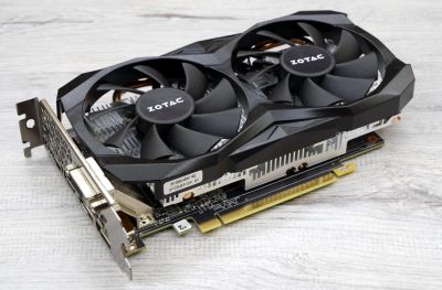 Лот: 17031670. Фото: 1. Zotac GeForce GTX 1060 3GB AMP... Видеокарты