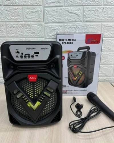 Лот: 25639664. Фото: 1. Колонка Bluetooth с микрофоном. Портативные, беспроводные колонки
