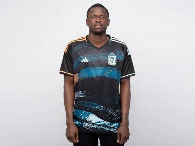 Лот: 21141672. Фото: 1. Футболка Adidas сборная Аргентины... Футболки, поло