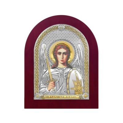 Лот: 23891803. Фото: 1. Икона Михаил Архангел с ламинацией... Другое (ювелирные изделия, бижутерия, часы)