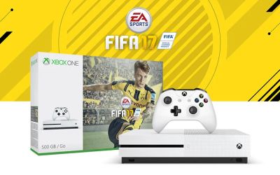 Лот: 9178500. Фото: 1. Новая Xbox One S FIFA 17. Гарантия. Игровые приставки, консоли
