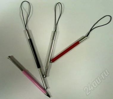 Лот: 1694029. Фото: 1. Стилус универсальный (красный... Стилусы, перчатки для экрана