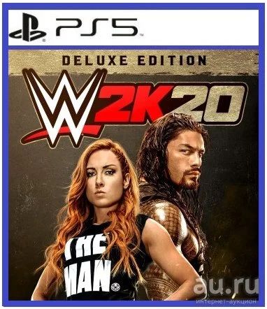Лот: 17182063. Фото: 1. WWE 2K20 Deluxe Edition. Игра... Игры для консолей