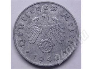 Лот: 216468. Фото: 1. Германия. 3-й Рейх. 1 рейх пфенниг... Европа
