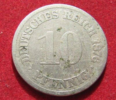 Лот: 18860956. Фото: 1. Германская империя 10 пфеннигов... Остальные страны