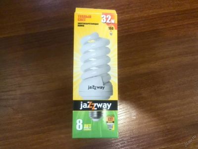 Лот: 6334819. Фото: 1. Энергосберегающая лампа 32W Jazzway. Другое освещение