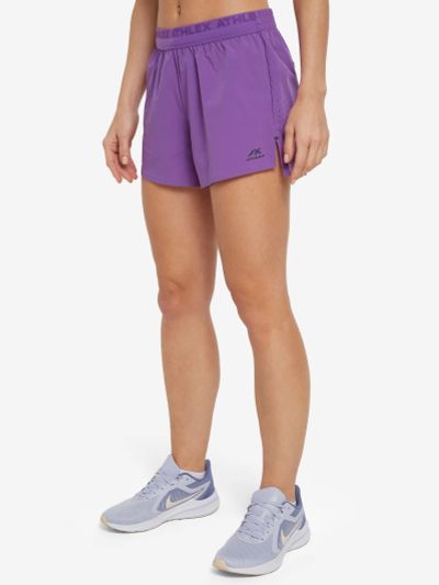 Лот: 22431545. Фото: 1. Шорты женские Athlex Pulse+, Фиолетовый. Шорты