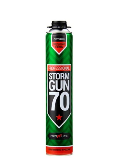 Лот: 9905725. Фото: 1. Монтажная пена Profflex storm... Клеи, герметики, пена монтажная, клейкие ленты