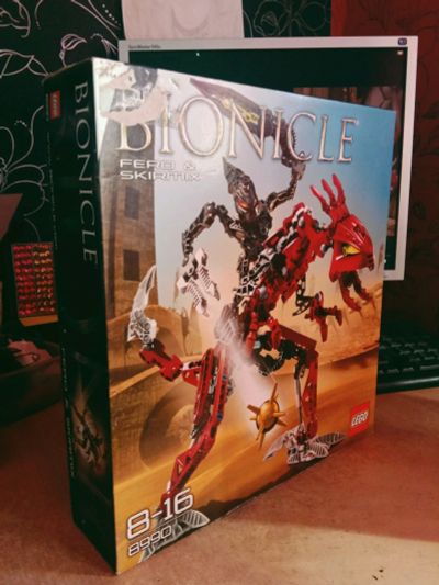 Лот: 13427635. Фото: 1. LEGO Bionicle Fero & Skirmix. Конструкторы