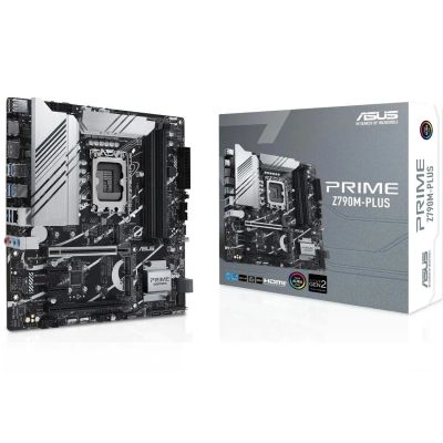Лот: 24661621. Фото: 1. Материнская плата ASUS Prime Z790M-Plus. Материнские платы