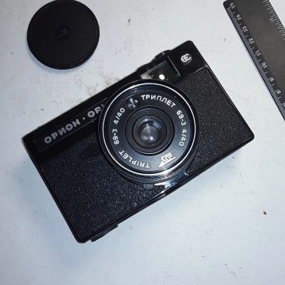 Лот: 19543802. Фото: 1. Фотоаппарат. Орион. Orion / Триплет-69-3... Плёночные компактные