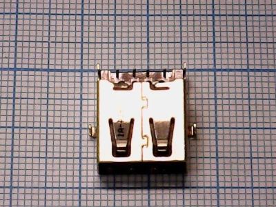 Лот: 12288022. Фото: 1. Разъём USB №110 ver.2.0 female... Разъёмы