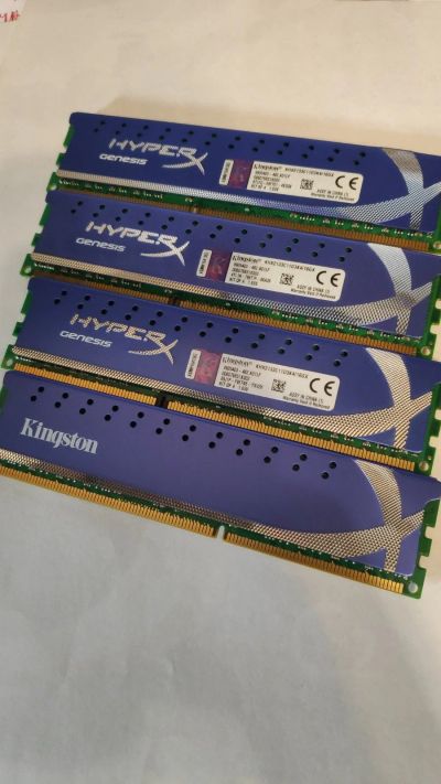 Лот: 14858652. Фото: 1. Kingston HyperX Genesis 16gb 2133mhz. Оперативная память