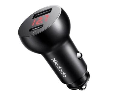 Лот: 20884636. Фото: 1. АЗУ-1USB + 1USB-C McDodo CC-6810... Зарядные устройства, блоки питания, адаптеры сетевые для смартфонов