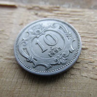 Лот: 25050953. Фото: 1. Монета 10 геллер Австро-Венгрия... Германия и Австрия