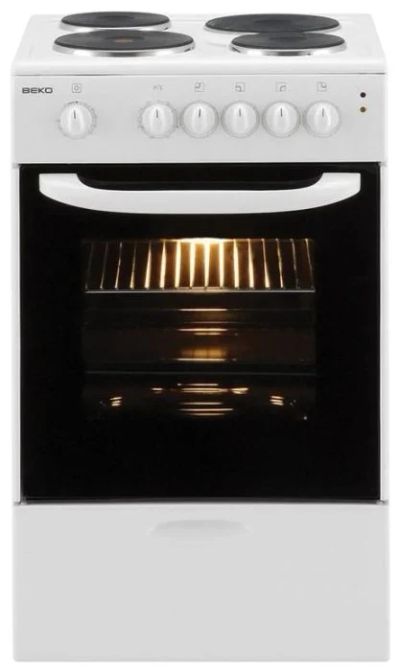 Лот: 10992814. Фото: 1. Плита электрическая BEKO CSS 46100... Плиты, духовые шкафы, варочные поверхности
