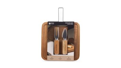 Лот: 25638493. Фото: 1. Набор для сыра Acacia Wood. Предметы сервировки