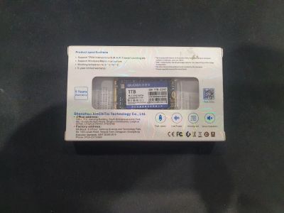 Лот: 23595894. Фото: 1. SSD Диск M2 NGFF 1tb 22mm x 42mm... SSD-накопители