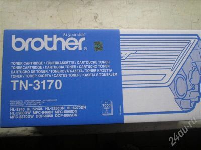 Лот: 351606. Фото: 1. Brother TN-3170 Тонер-картридж... Картриджи, расходные материалы