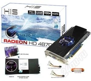 Лот: 1303142. Фото: 1. radeon 4870 1g. Видеокарты