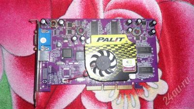 Лот: 730731. Фото: 1. Видеокарта"PALIT"gforce 4. Видеокарты
