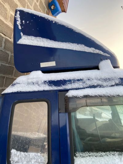 Лот: 15457897. Фото: 1. Спойлер Isuzu forward исузу форвард. Детали тюнинга