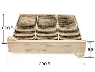 Лот: 19569626. Фото: 1. Фильтр салонный AC-305 Fortech... Расходные материалы