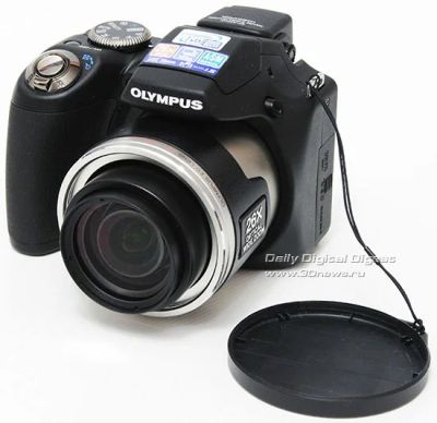 Лот: 8062063. Фото: 1. Фотоаппрат olympus sp-590uz "мегазум... Цифровые компактные