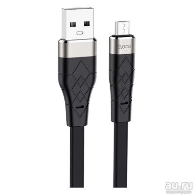 Лот: 17003639. Фото: 1. Кабель USB Hoco X53 Micro силиконовый... Дата-кабели, переходники