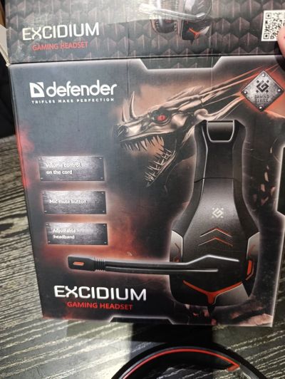 Лот: 24664614. Фото: 1. Наушники игровые гарнитура Defender... Аксессуары для игровых приставок, консолей, геймпады