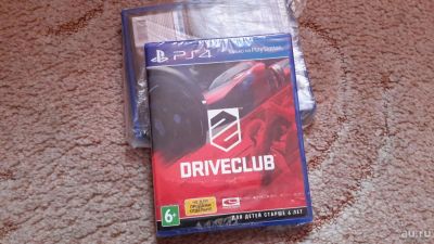 Лот: 10409935. Фото: 1. driveclub ps4 новый диск в упаковке. Игры для консолей