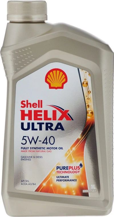 Лот: 15473821. Фото: 1. Shell Helix Ultra 5W-40 1L. Масла, жидкости