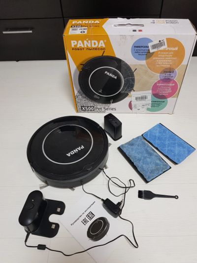 Лот: 14793048. Фото: 1. Робот пылесос Panda x500. Пылесосы, паровые швабры