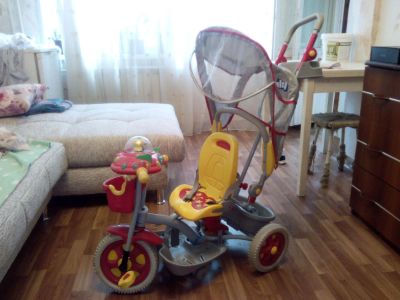 Лот: 5492485. Фото: 1. Велосипед 3х колёсный Family с... Красноярск