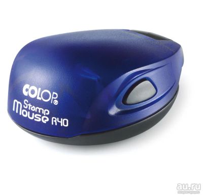 Лот: 14071778. Фото: 1. Colop Stamp Mouse R40 (цвет: индиго... Печати, штампы, оснастки