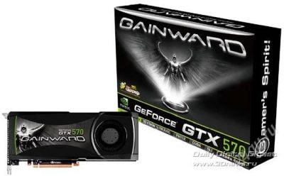 Лот: 1668809. Фото: 1. Gainward GeForce GTX 570 732mhz... Видеокарты