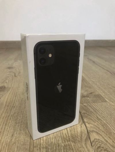Лот: 17273021. Фото: 1. iPhone 11 black 64 gb РСТ новый. Чехлы, бамперы