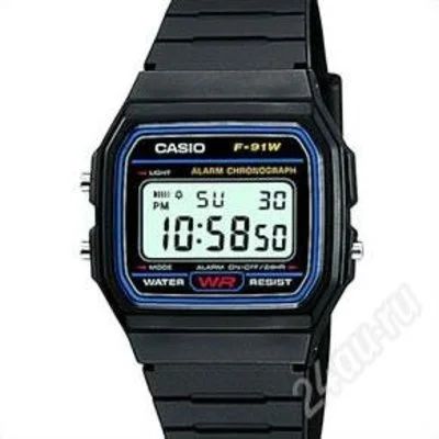 Лот: 1629836. Фото: 1. Casio F-91W(часы Усамы Бен Ладена... Оригинальные наручные часы