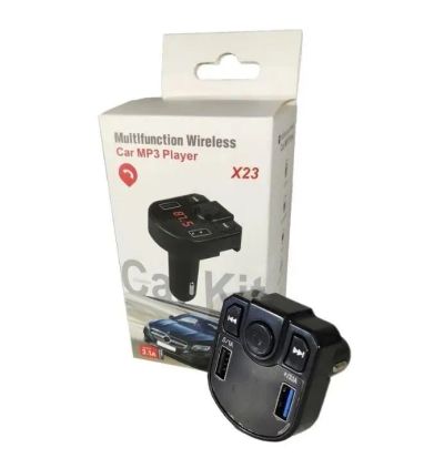 Лот: 20577040. Фото: 1. Модулятор Bluetooth X23 2USB. FM-модуляторы, трансмиттеры