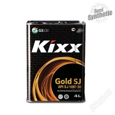 Лот: 2907188. Фото: 1. Моторное Масло Kixx Gold SJ 10w30... Масла, жидкости