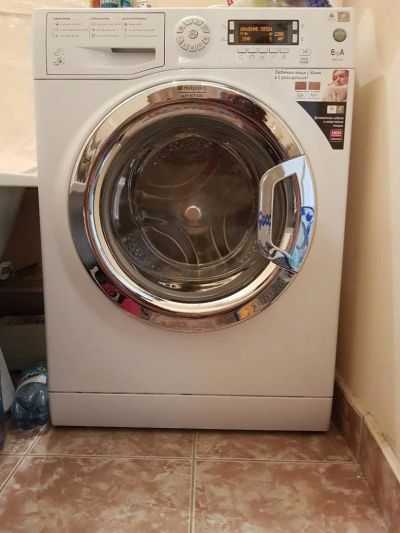 Лот: 9923865. Фото: 1. Стиральная машина Ariston Hotpoint... Стиральные машины