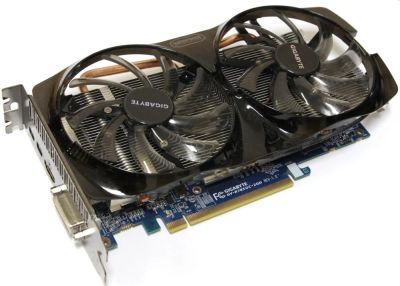 Лот: 7764363. Фото: 1. Gigabyte Radeon HD 7850 2Gb. Видеокарты