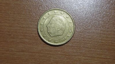 Лот: 19847942. Фото: 1. Бельгия 50 евроцентов 1999. Европа