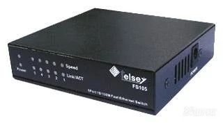 Лот: 962719. Фото: 1. 5-портовый SWITCH Telsey (FS105... Маршрутизаторы (роутеры)