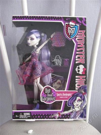 Лот: 2599944. Фото: 1. Monster high Школа Монстров Spectra... Куклы и аксессуары