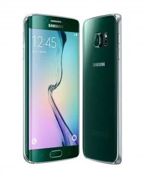 Лот: 11424056. Фото: 1. samsung s6 edge 128gb Изумруд. Смартфоны