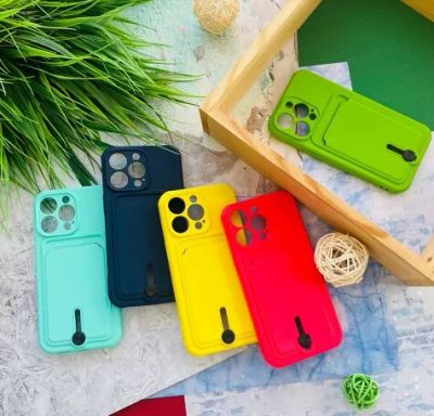 Лот: 21603159. Фото: 1. Чехол iPhone 13 Pro Max Card-Slide... Чехлы, бамперы