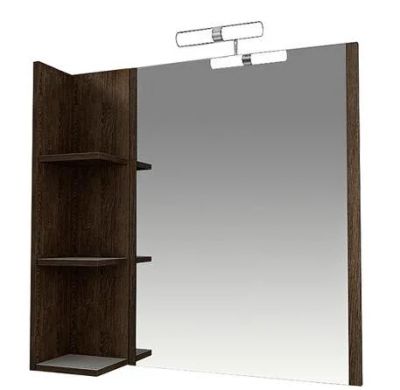 Лот: 10735860. Фото: 1. Зеркало Triton Эко Wood 50 с подсветкой. Мебель для ванной комнаты