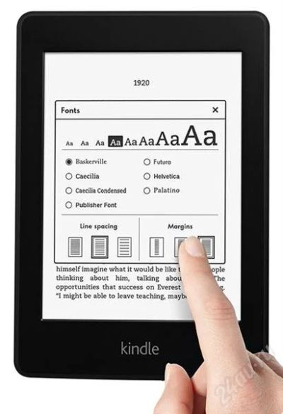 Лот: 2815360. Фото: 1. Amazon Kindle Paperwhite 2013-2014... Электронные книги